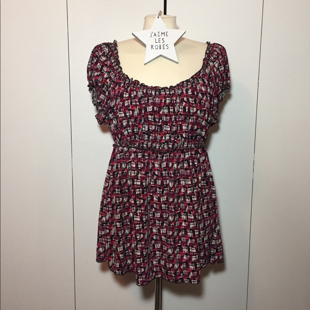 Max Edition Cap Sleeve Blouse